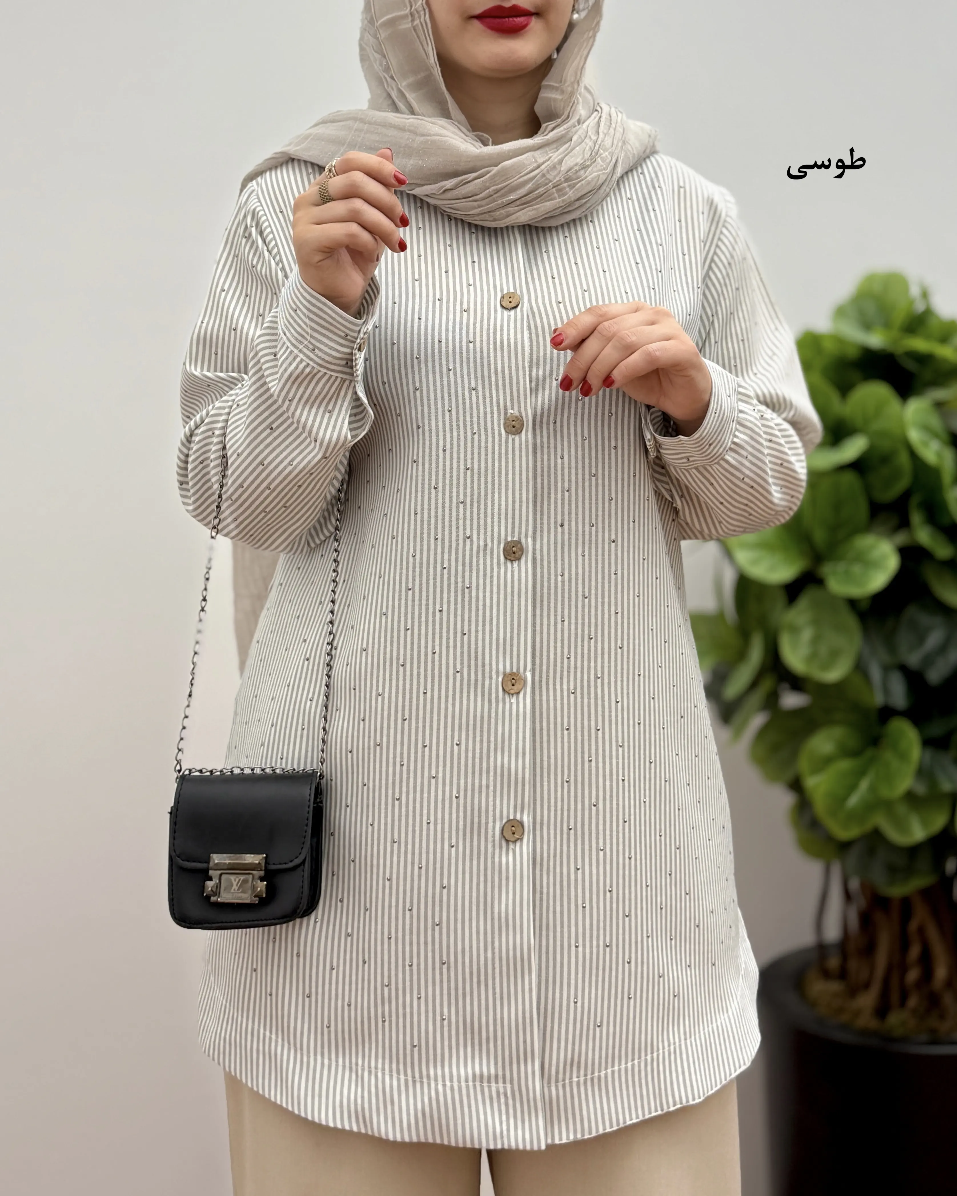 تونیک دخترانه نخی دیپلمات مدل دلوین